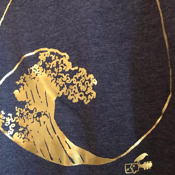 Blue “On the Beach Again” Jacket w/hoodie - Picture 5 of 7